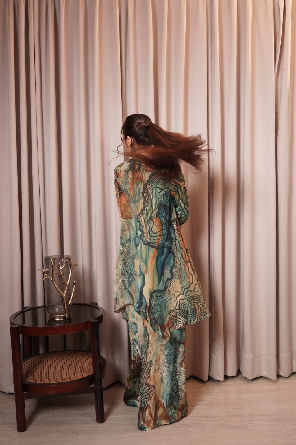NOOR SET - TEAL OCHRE