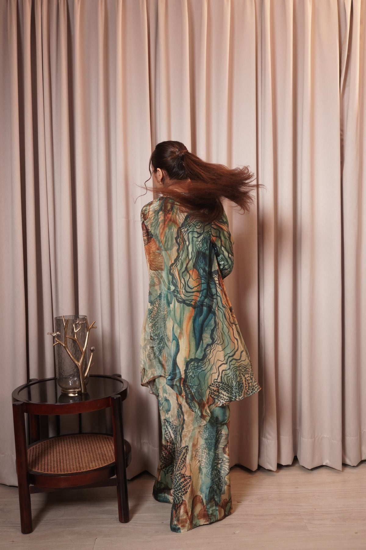 NOOR SET - TEAL OCHRE