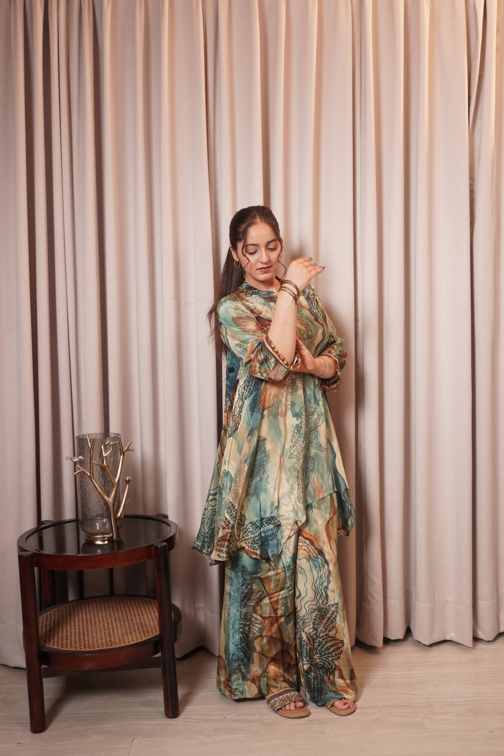 NOOR SET - TEAL OCHRE