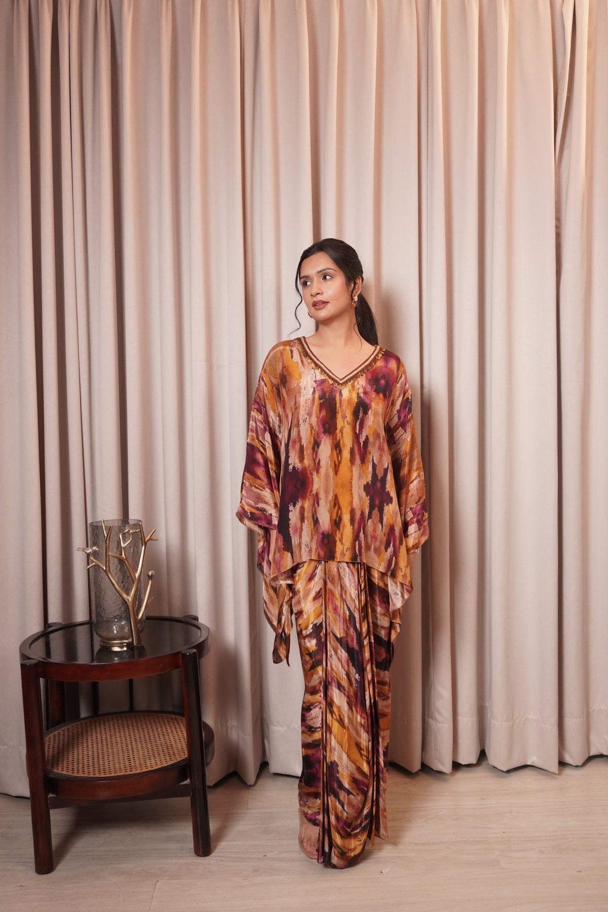 INARA SET - OCHRE MAGENTA