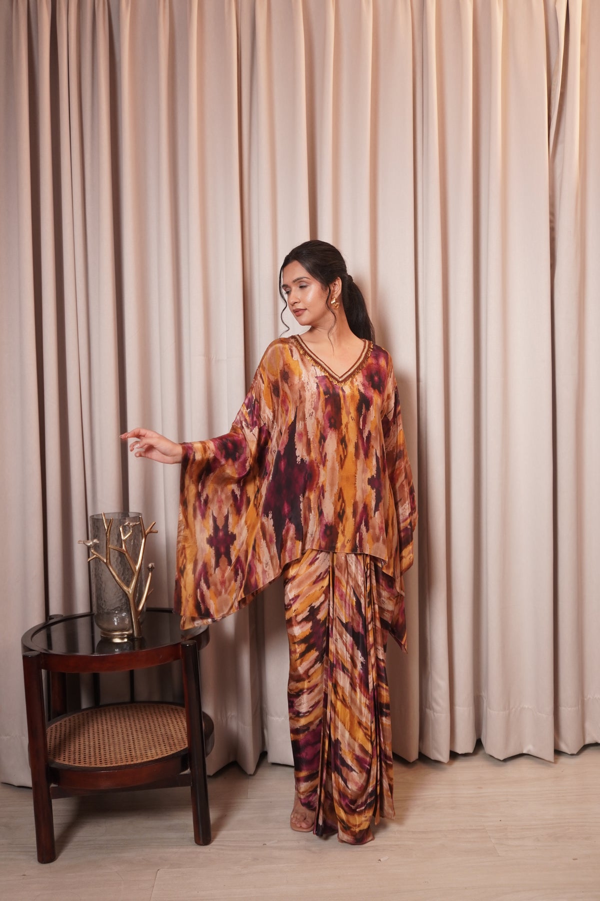 INARA SET - OCHRE MAGENTA