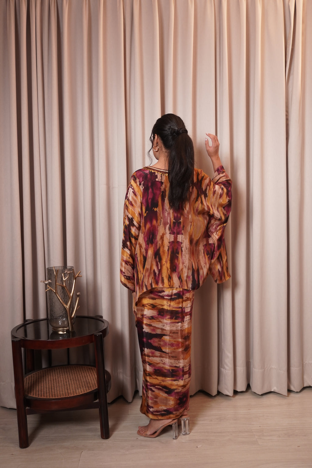 INARA SET - OCHRE MAGENTA