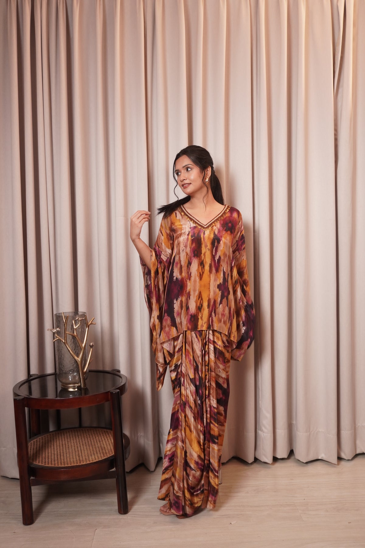 INARA SET - OCHRE MAGENTA