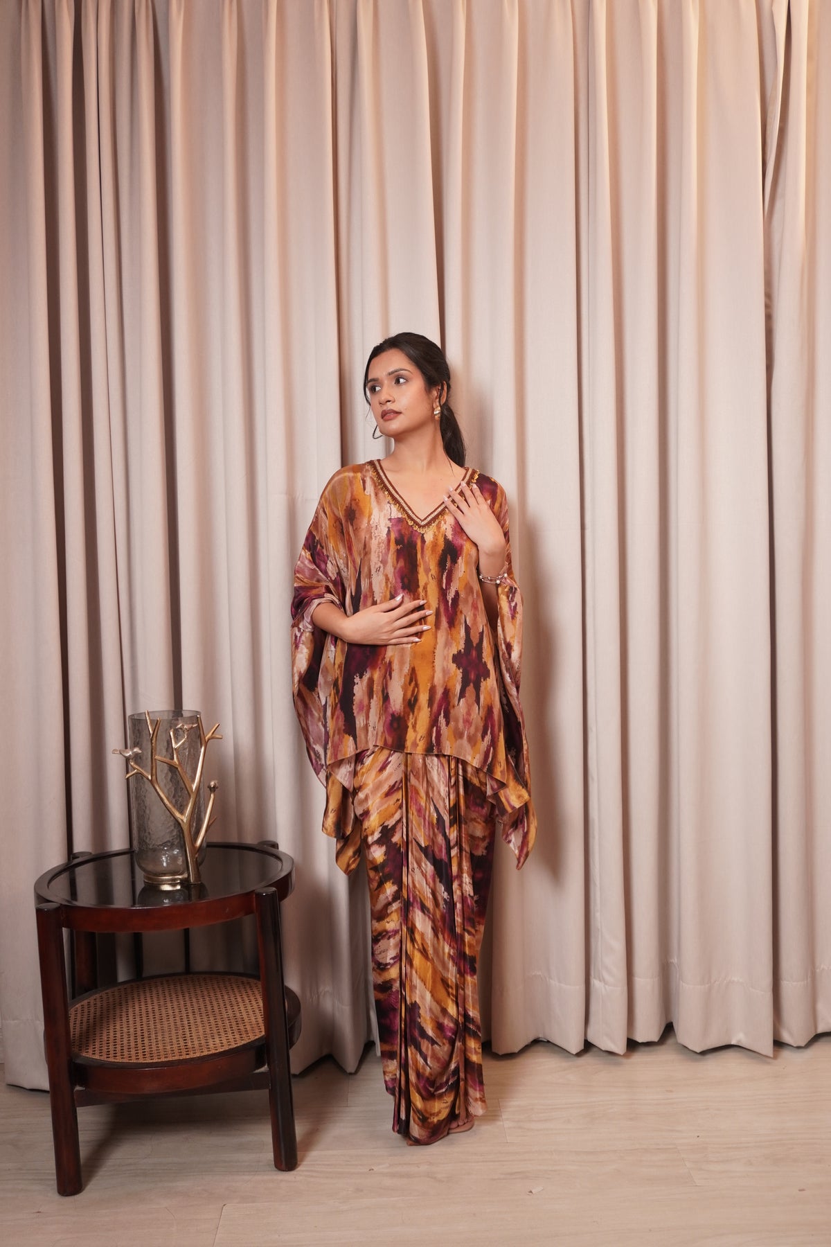 INARA SET - OCHRE MAGENTA