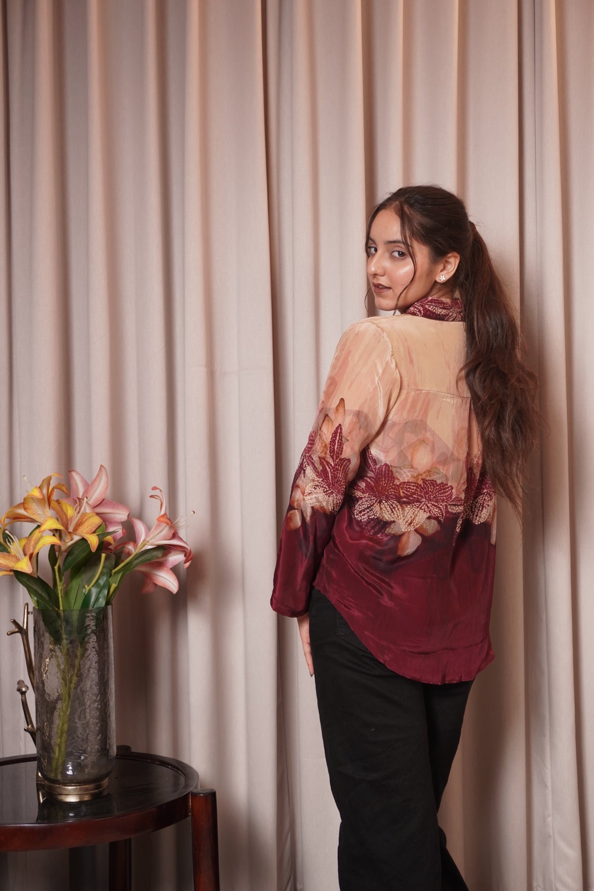 FIZA SHIRT - WINE