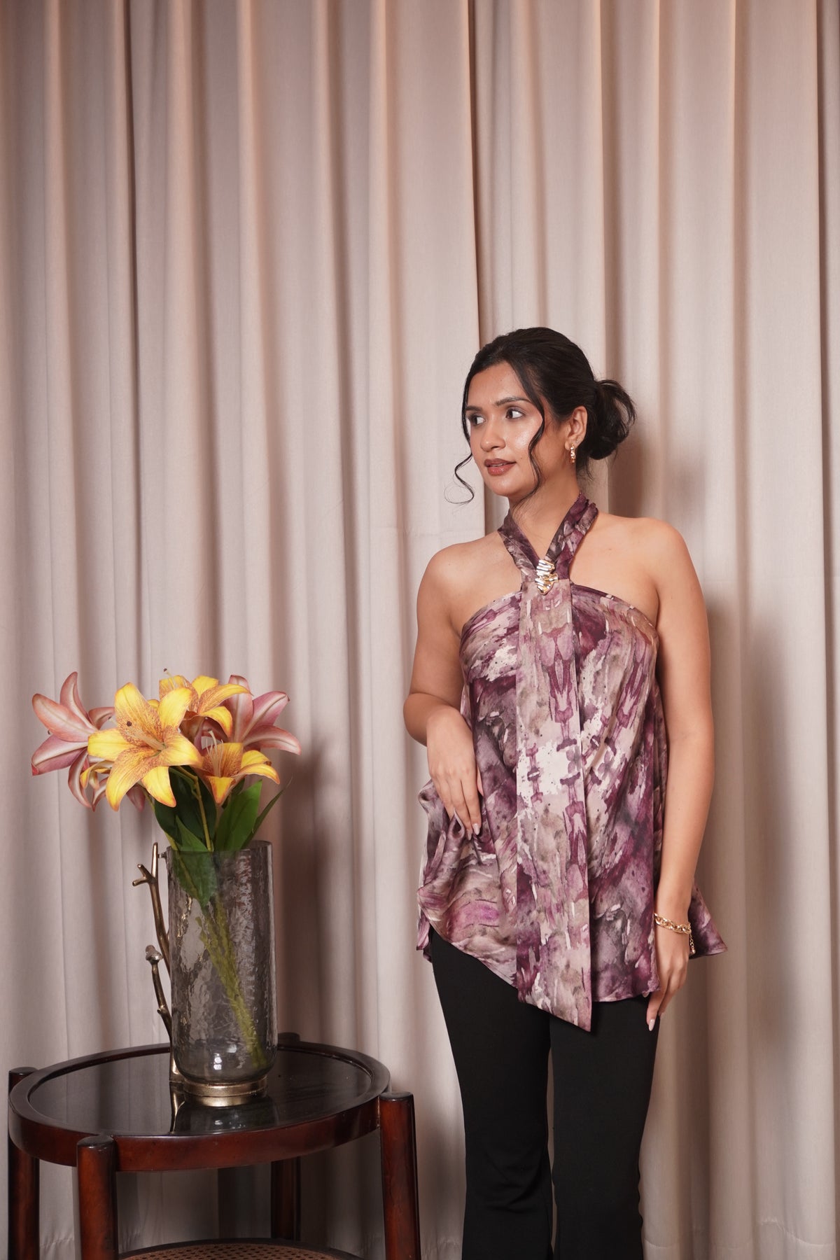ZIYA TOP - MULBERRY DUSK