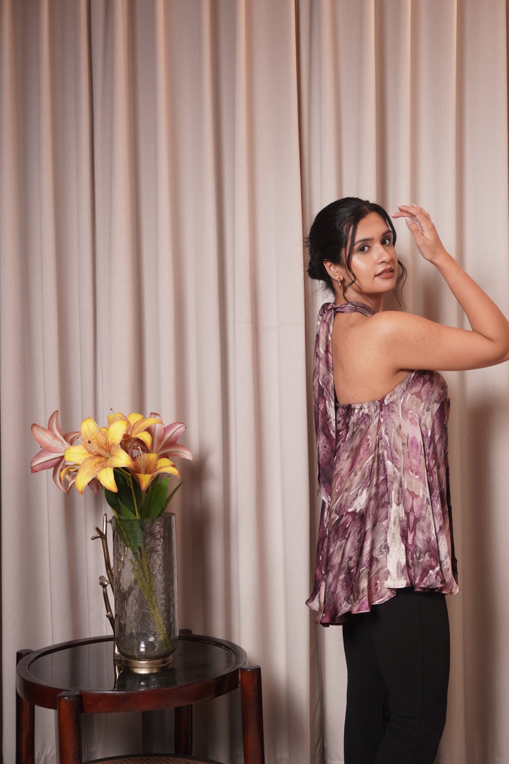 ZIYA TOP - MULBERRY DUSK