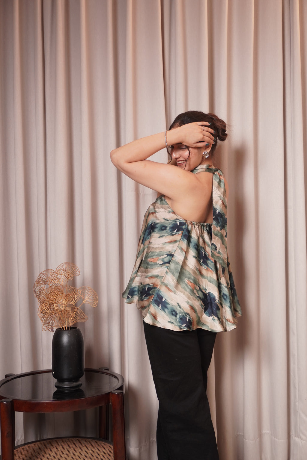 ZIYA TOP - TEAL