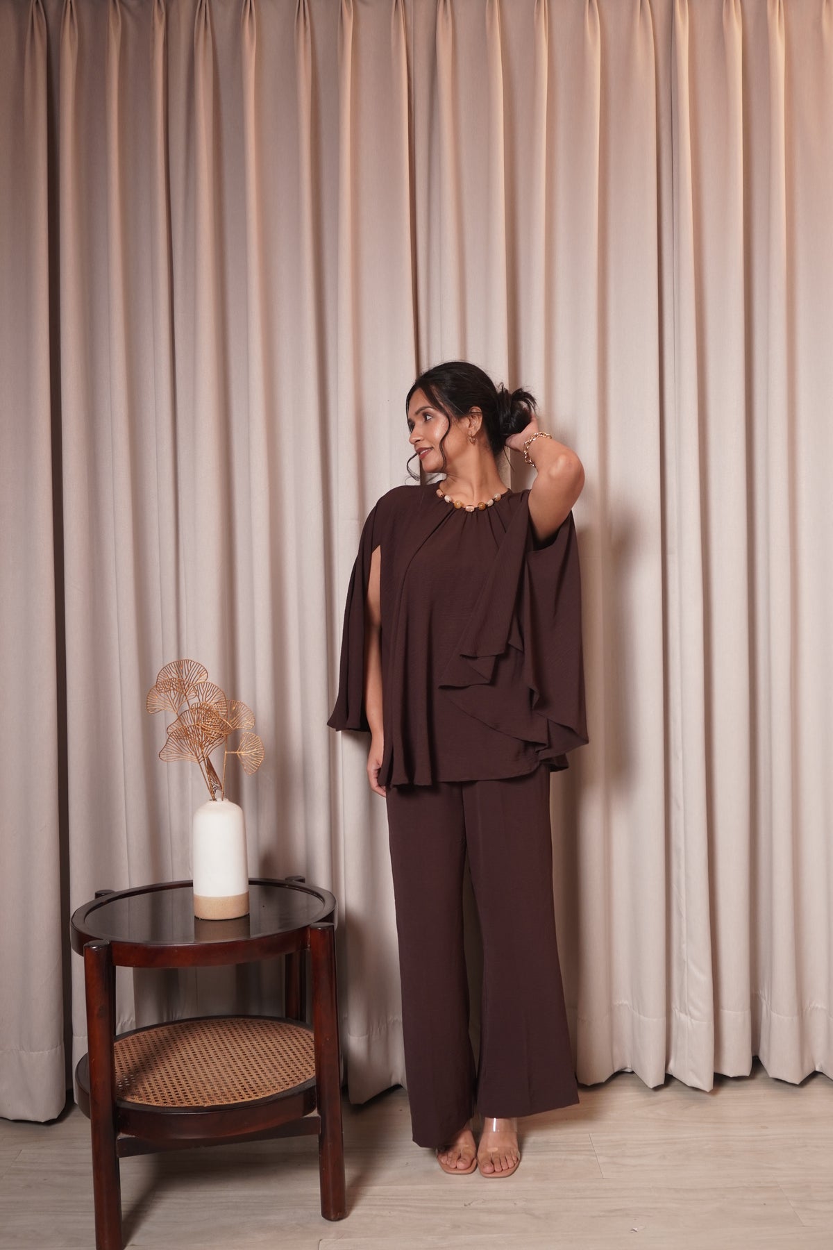 SWAY TOP - ESPRESSO BROWN