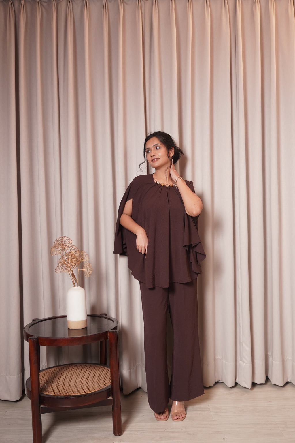 SWAY TOP - ESPRESSO BROWN