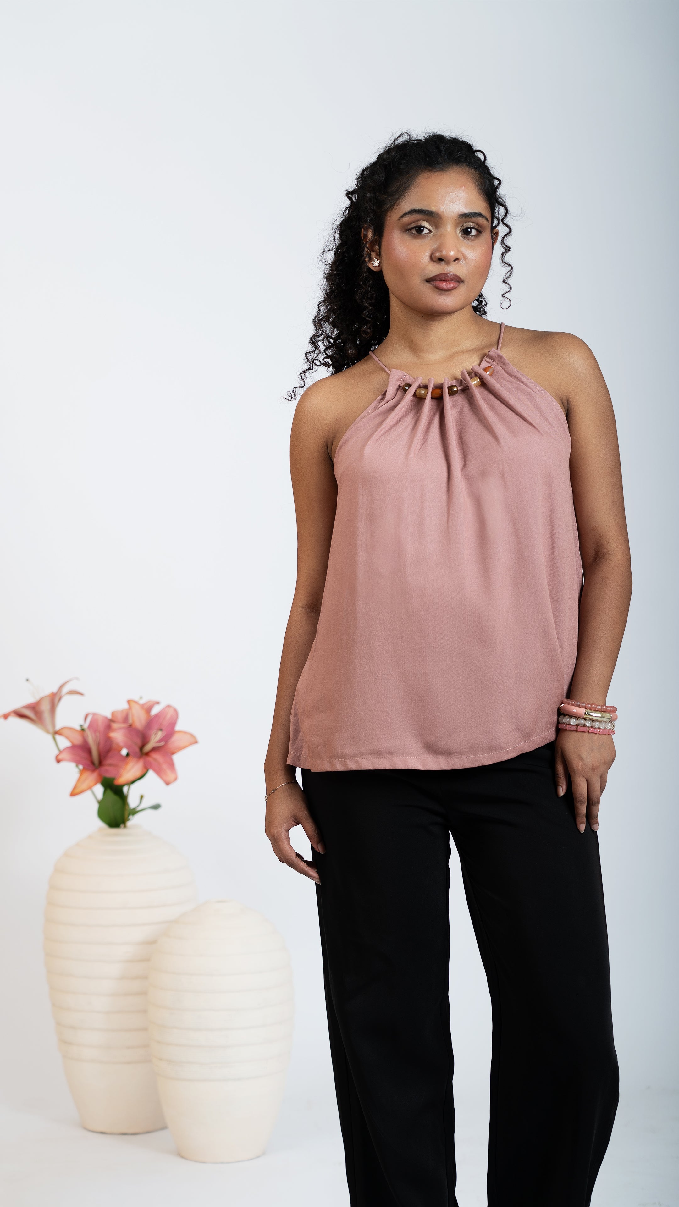 HUSH TOP- BLUSH NUDE