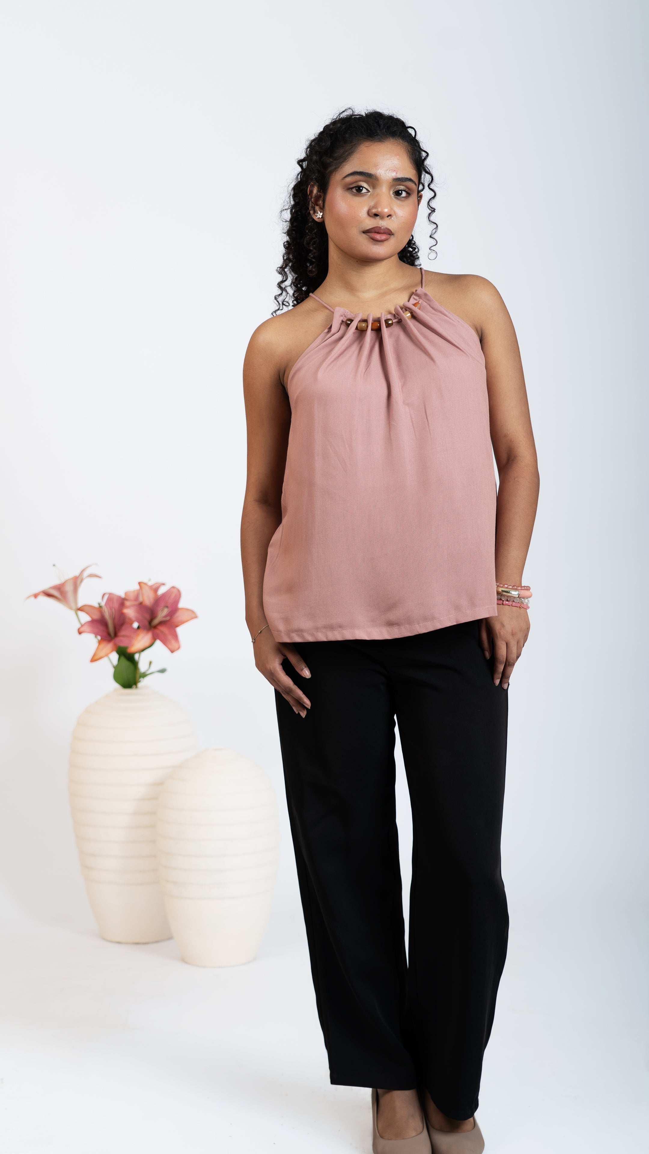 HUSH TOP- BLUSH NUDE