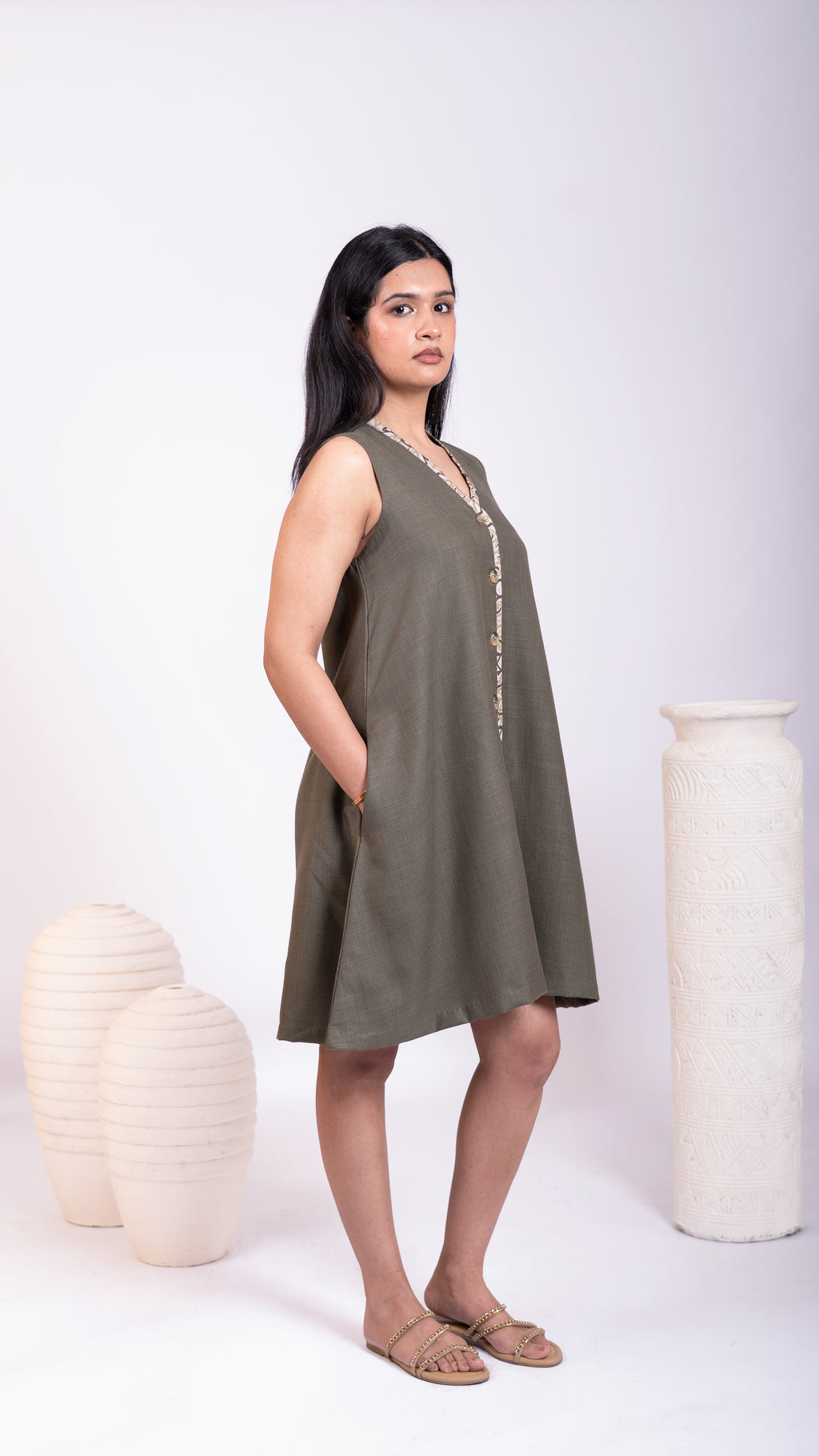 NERRA SHIRT DRESS