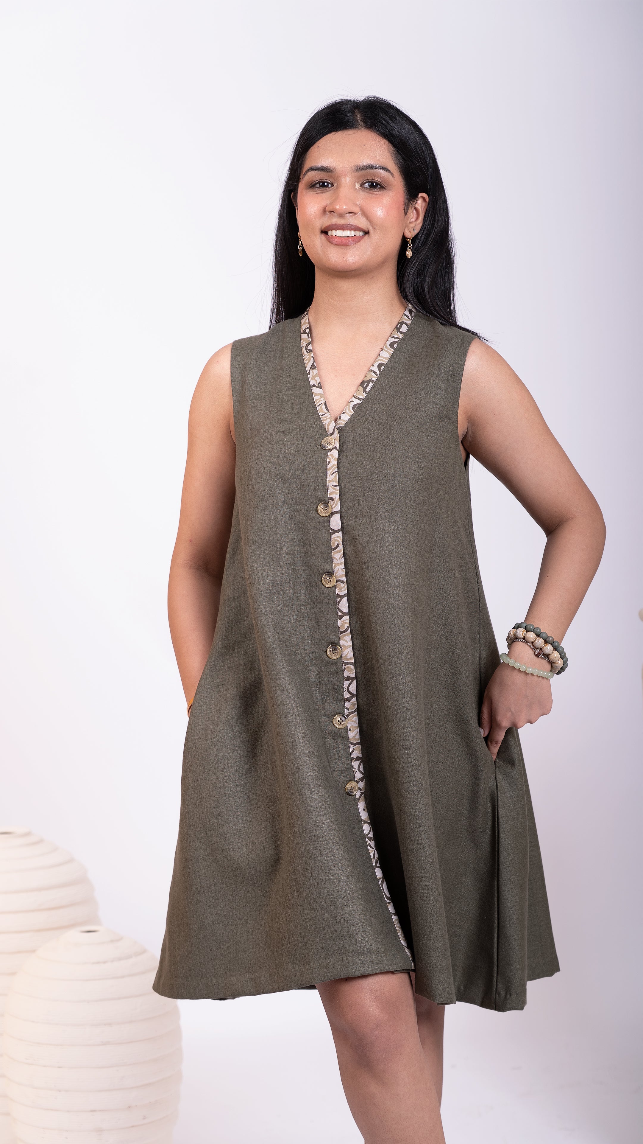 NERRA SHIRT DRESS