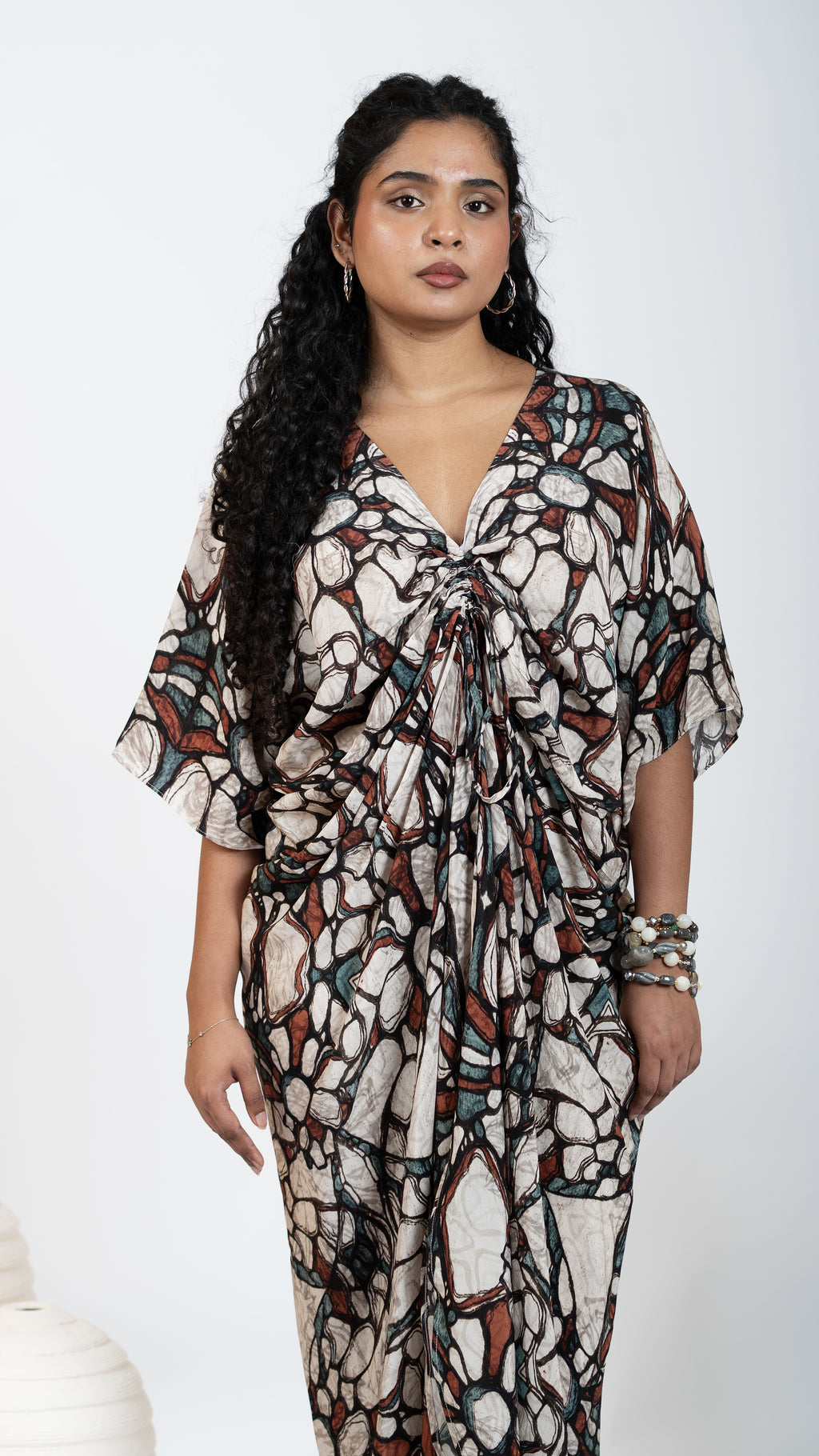 EVARA KAFTAN DRESS