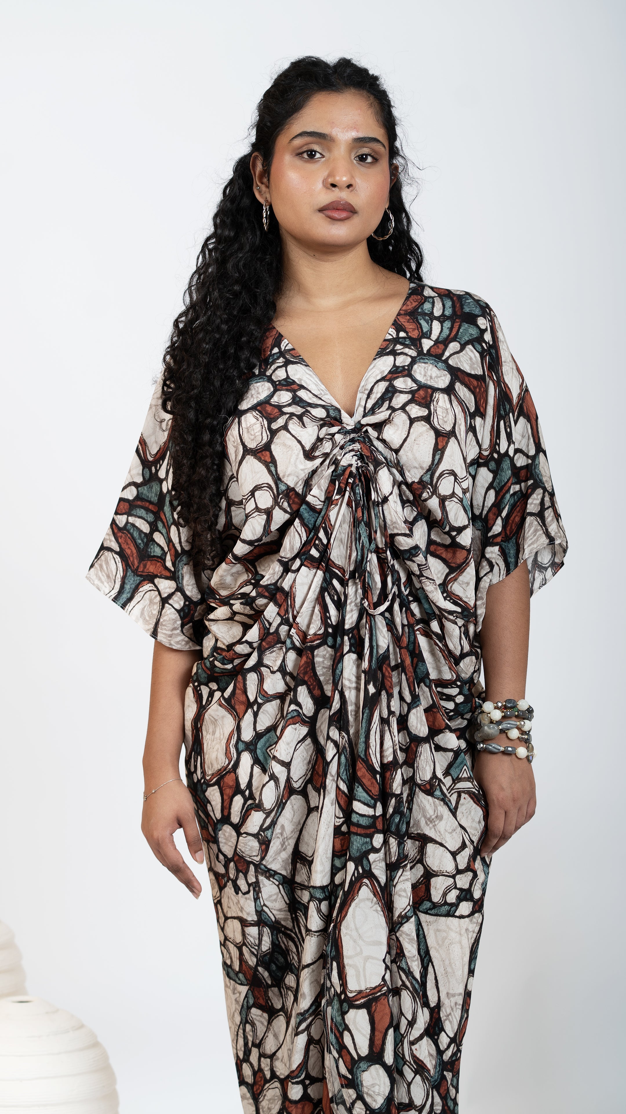 EVARA KAFTAN DRESS