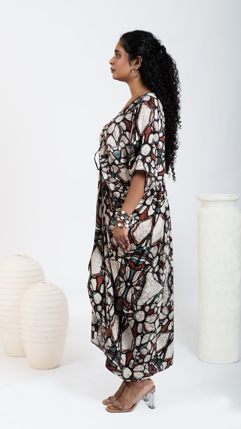 EVARA KAFTAN DRESS