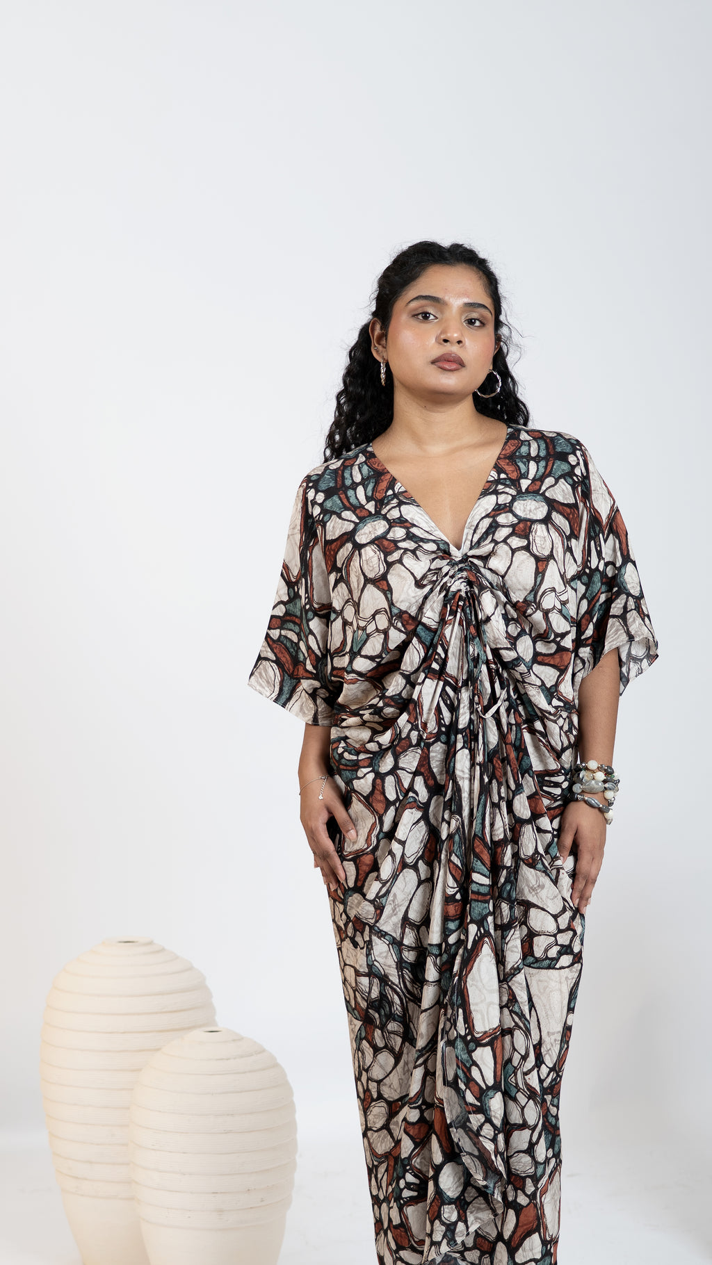 EVARA KAFTAN DRESS