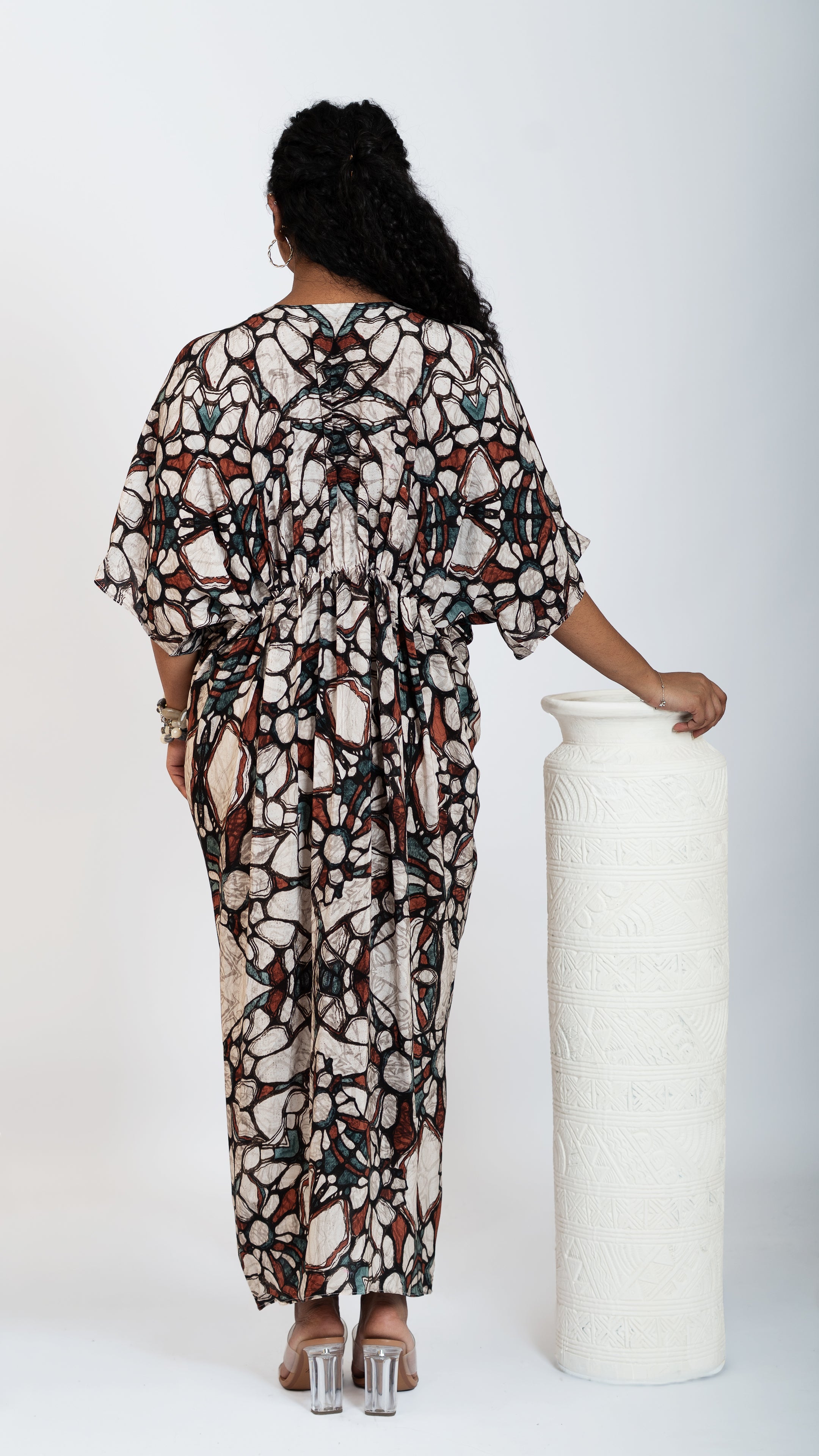 EVARA KAFTAN DRESS