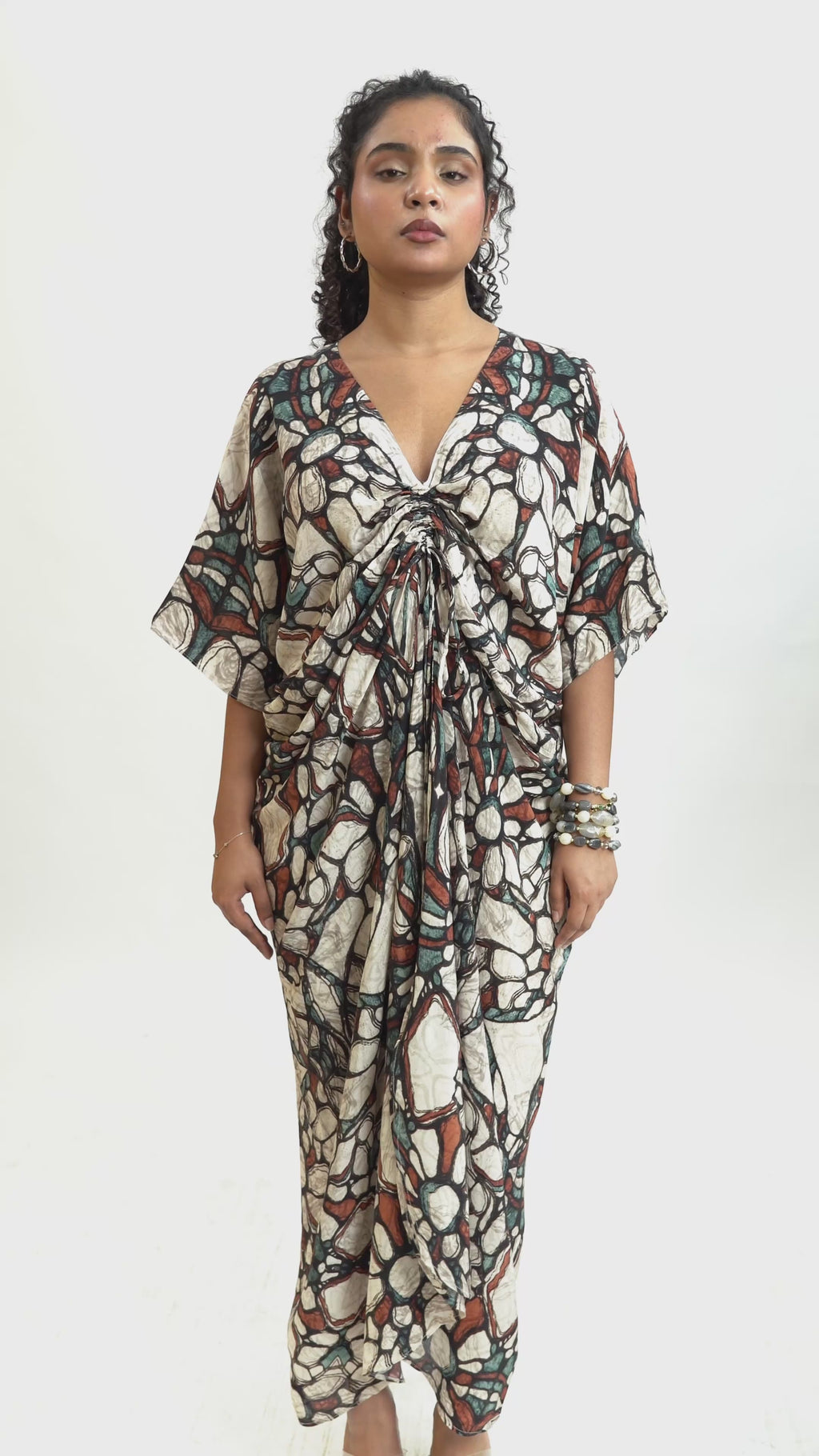 EVARA KAFTAN DRESS